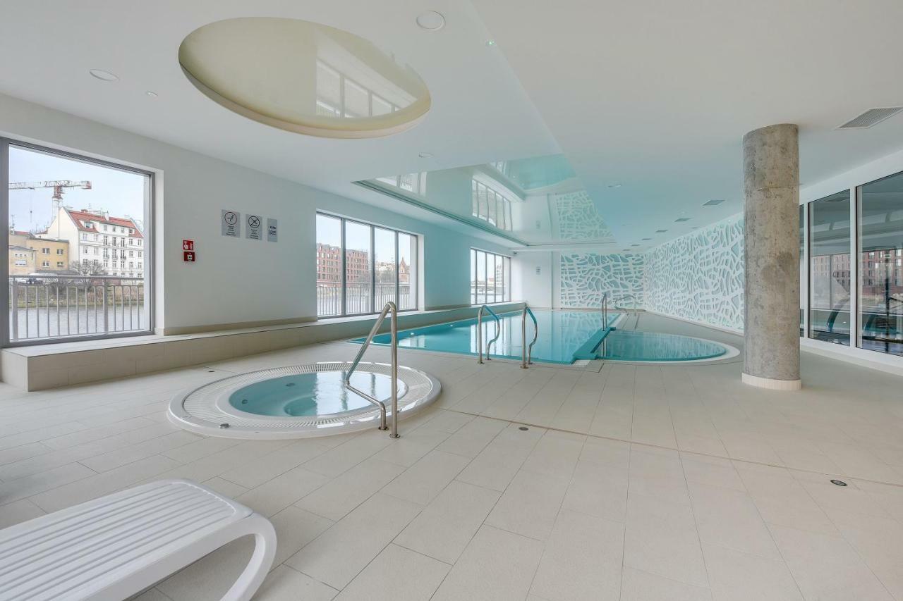 Apartment Waterlane Island - Riverview Pool, Spa, Gym & Parking By Downtown *