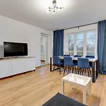 Wave Apartments - Navy Blue