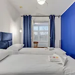 Wave Apartments - Navy Blue