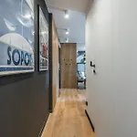 Golden Seaside Beach By Aparo - Plaza 200M, 2 Lazienki, 2 Sypialnie Oraz Salon, 3 Tv, Balkon, Lozeczko