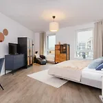 Slaska Studio With Parking & Gym Business District Gdansk By Noclegi Renters