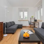 Apartment In Gdansk Center With Two Desks, Balcony And Separate Kitchen By Noclegi Renters