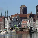 Gdansk Old Town River View
