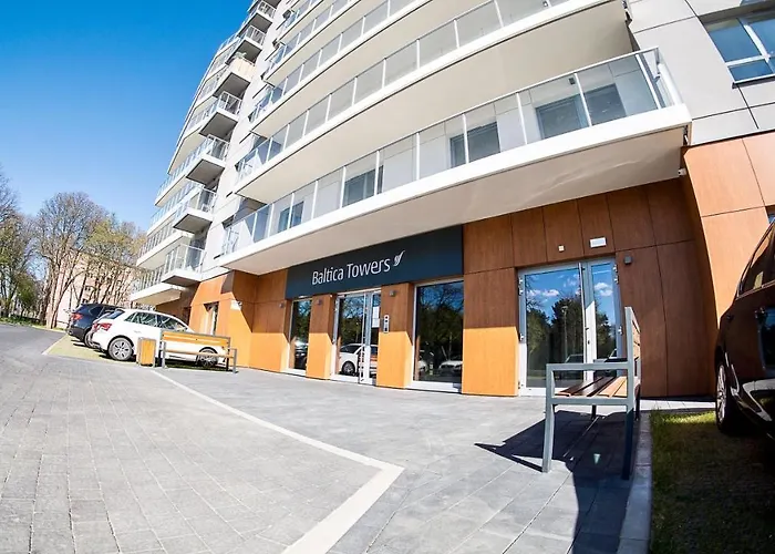 Apartamenty Baltica Towers Modern White&Black