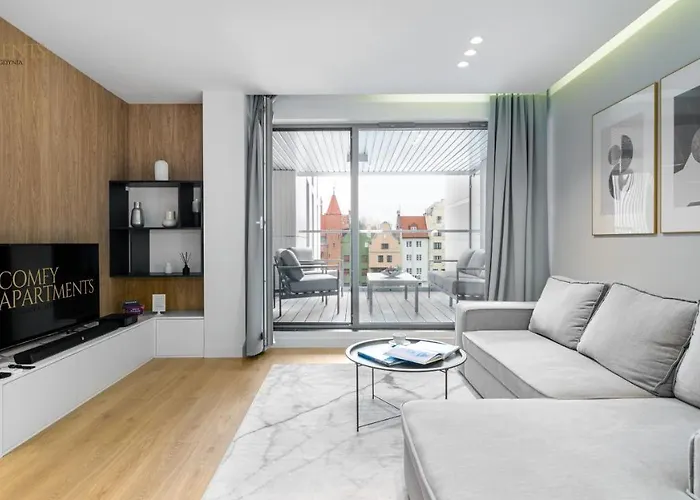 Apartament Chmielny River View - Granaria - Comfy Apartments