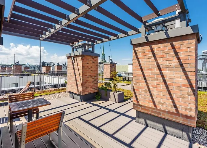 Garden Gates Apartments By Sun & Snow With Roof Terrace