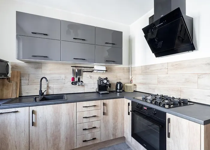 Loftowy, 3-Pokojowy Apartament W Pieknej Okolicy