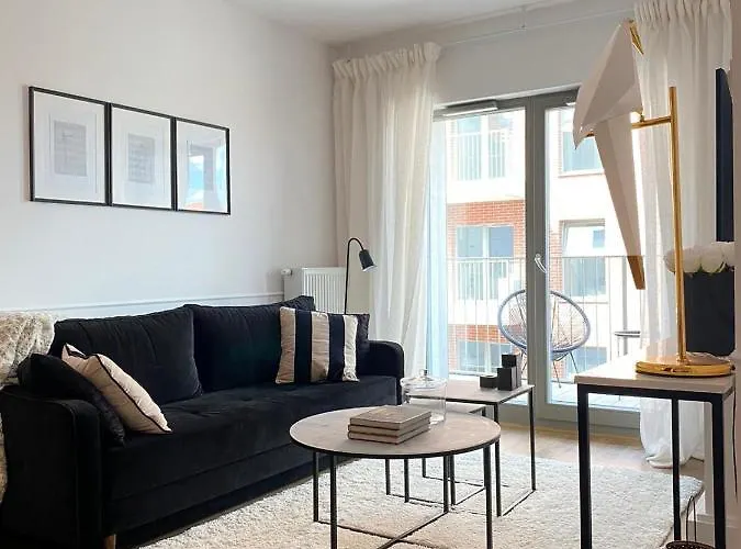 Nowy apartament na 4 osoby kilka kroków od Motławy