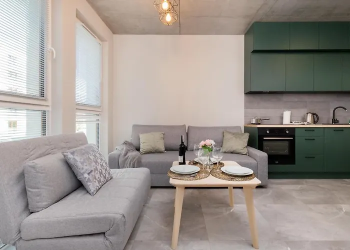Modern Studio In Gdansk, Rybaki Gorne By Noclegi Renters