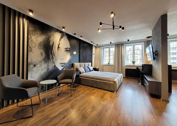 Apartament Stare Miasto Gdansk Z Widokiem Na Motlawe