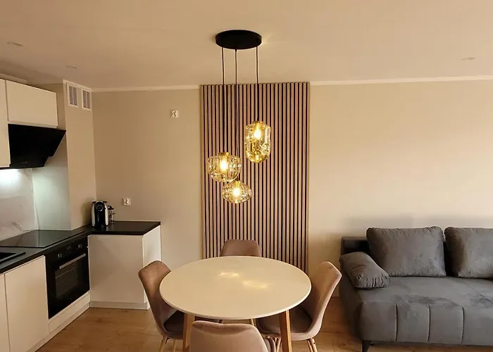 Sloneczny Apartament Z Ogrodkiem