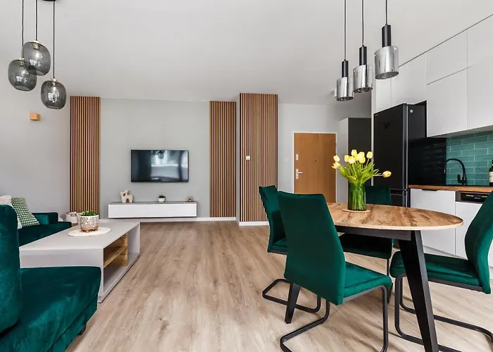 Uroczy ,,Bursztynowy ,, Apartament Blisko Plazy , Parking W Cenie