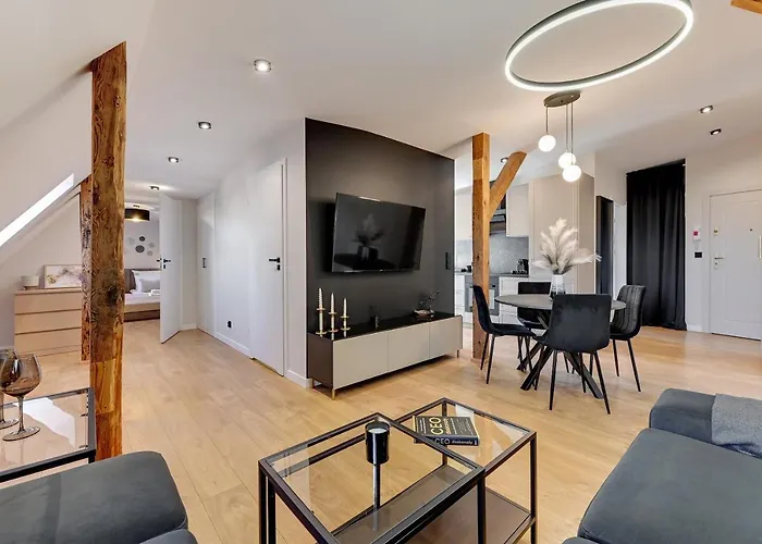 Grunwaldzka Attic By Downtown Apartments