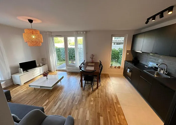 Gdansk Sea Apartment Letnica Gold