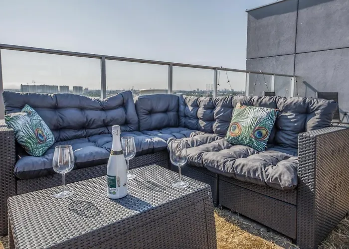 Rooftop Apartment Brzezno With The Sea View