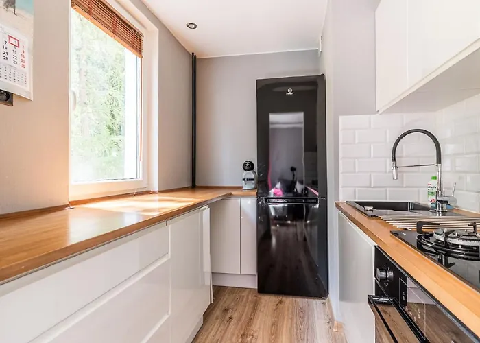 Apartament Black Stripes Blisko Morza