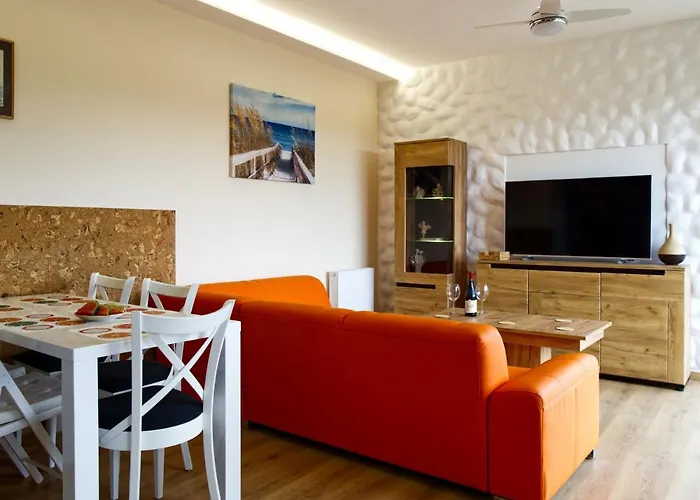 Apartament Kremowy Nad Morzem