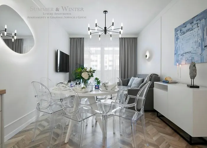 Luxury Summerwinter Malczewskiego 86 M 12 Gdansk, Parking Podziemny Na Pilota