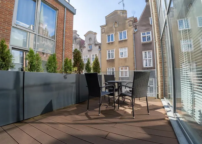 Viu Apartament Z Tarasem W Sercu Gdanska