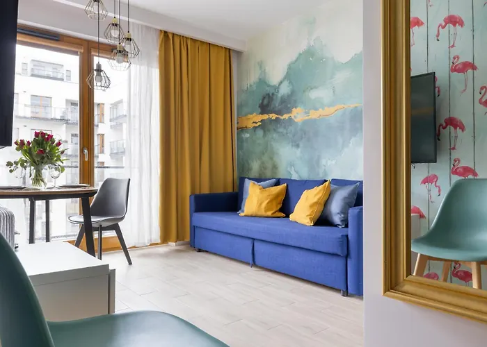 Glow Apartments - Flamenco Apartament Brzezno