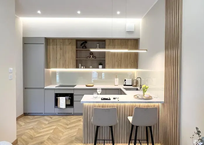 Japandi Sauna & Gym Apartment