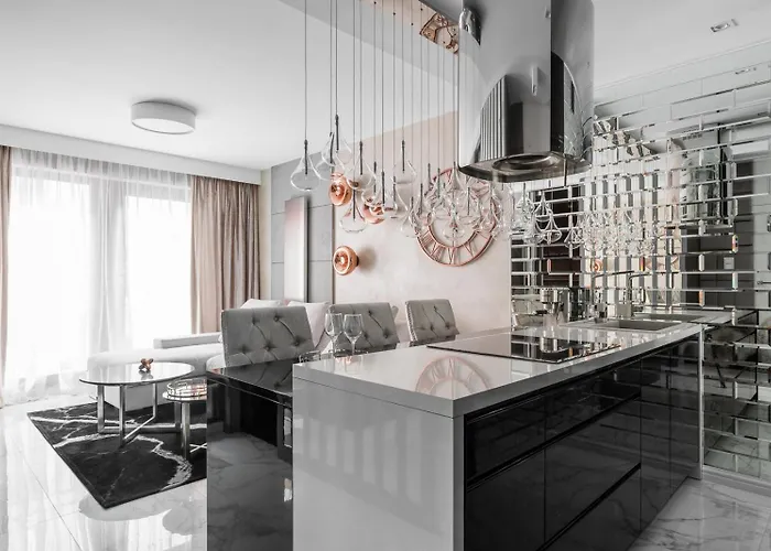 Apartament Lustrzany Waterlane Island Spa Gdansk