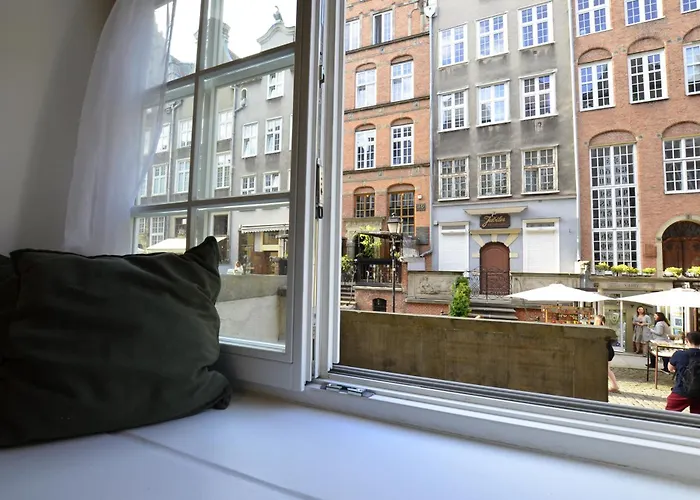 Mariacka Parter W Centrum Historycznego Gdanska