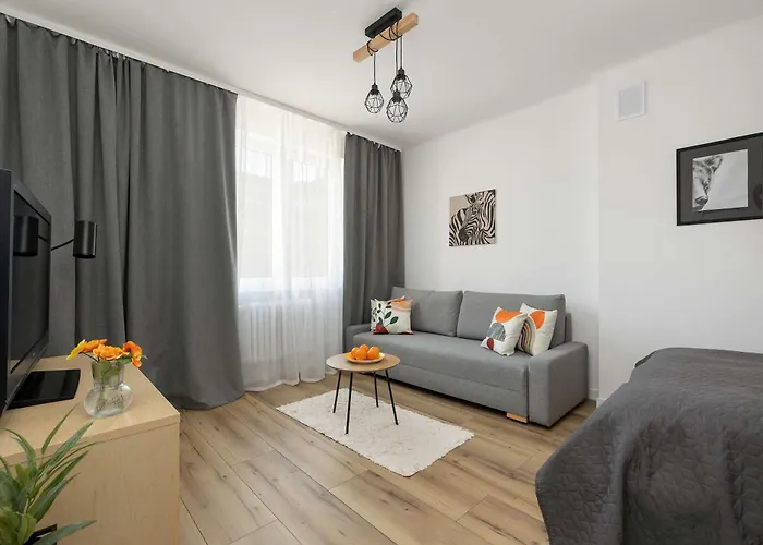 Raclawicka Modern Studio For 4 Guests Gdansk By Noclegi Renters
