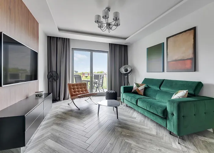 Nadmorze Green Premium - W Pelni Klimatyzowany, Plaza, Parking Podziemny, Taras