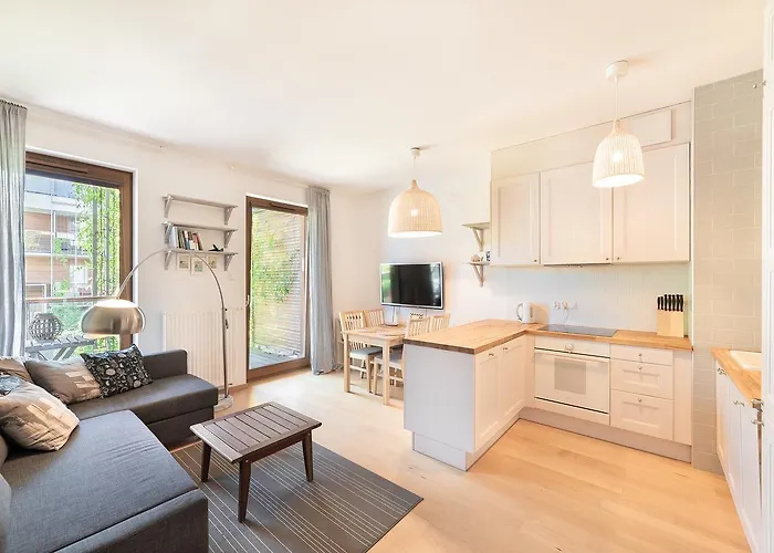 Apartament W Gdansku Brzeznie ,Blisko Plazy ,Darmowe Miejsce Parkingowe ,Taras