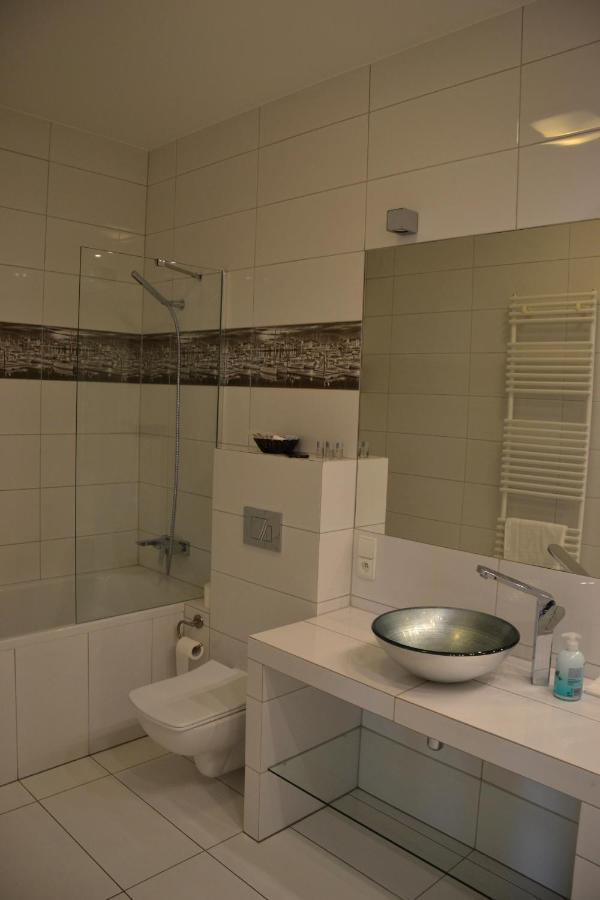 Apartamento Centrum Nad Motlawa Z Widokiem Na Rzeke Lub Na Patio Z Balkonem