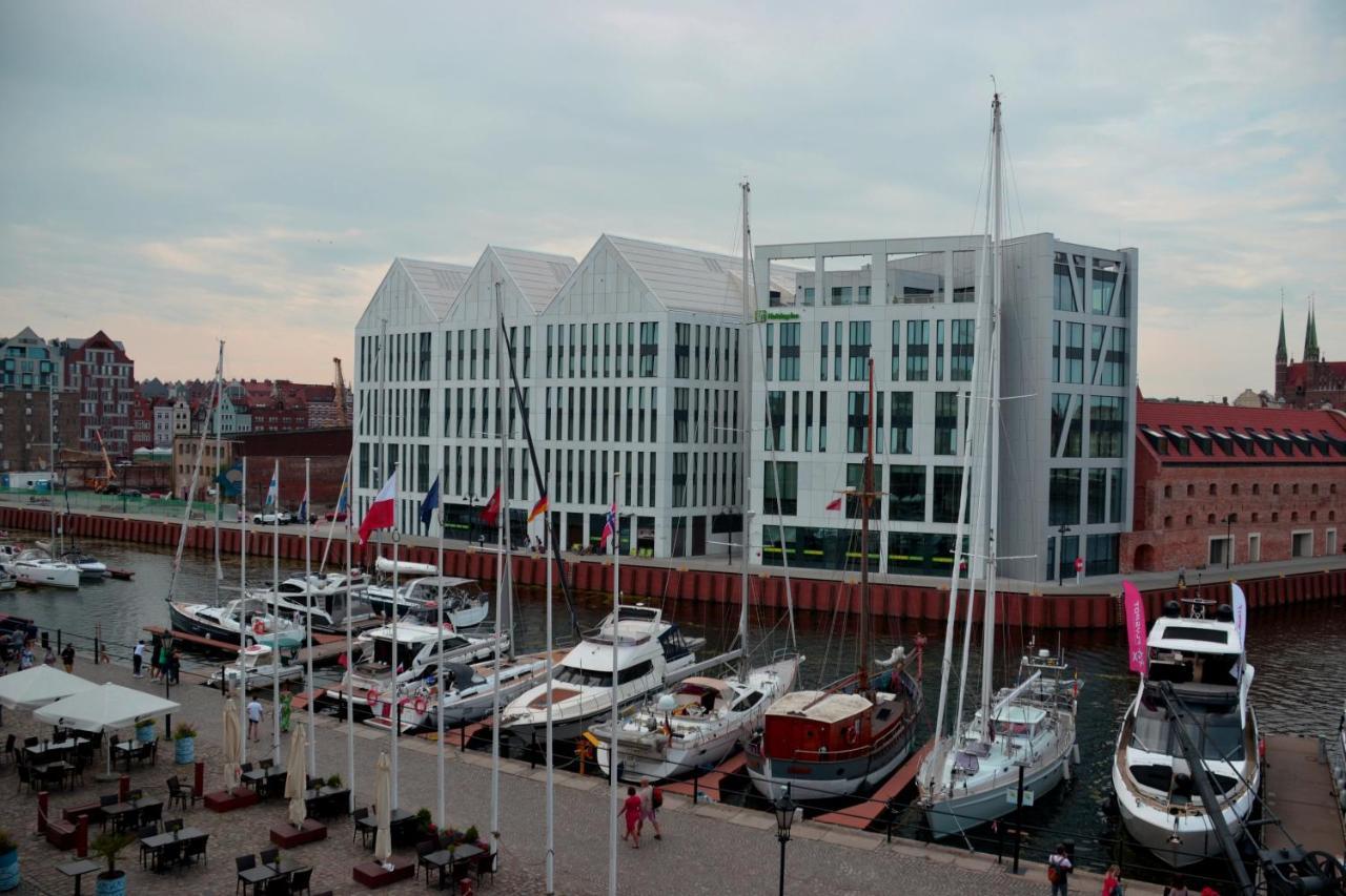 Centrum Nad Motlawa Z Widokiem Na Patio Z Balkonem Apartment Gdansk