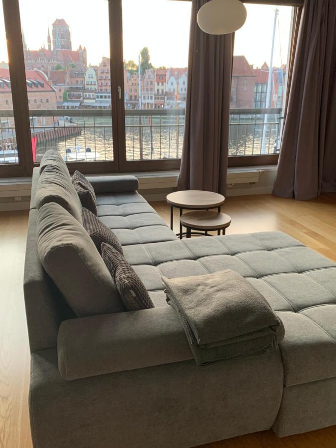 Centrum Nad Motlawa Z Widokiem Na Rzeke Lub Na Patio Z Balkonem * Gdańsk