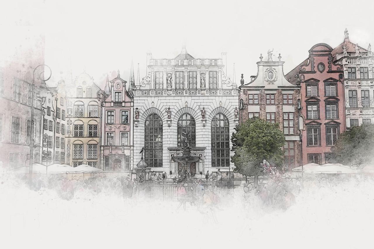 Family Luxury Comfort 2 Bedrooms & Playstation 4 & Panoramic View Of The Gdansk's Old Town & Free Private Parking Gdansk