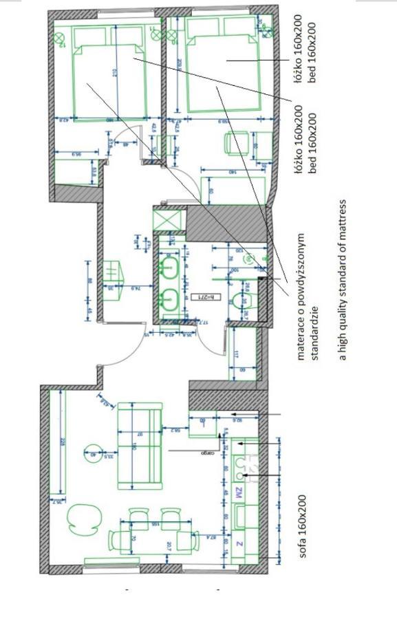 Family Luxury Nature Apartment, 1-6, 2 Sypialnie I Salon, 100m Bazylika Apartment *