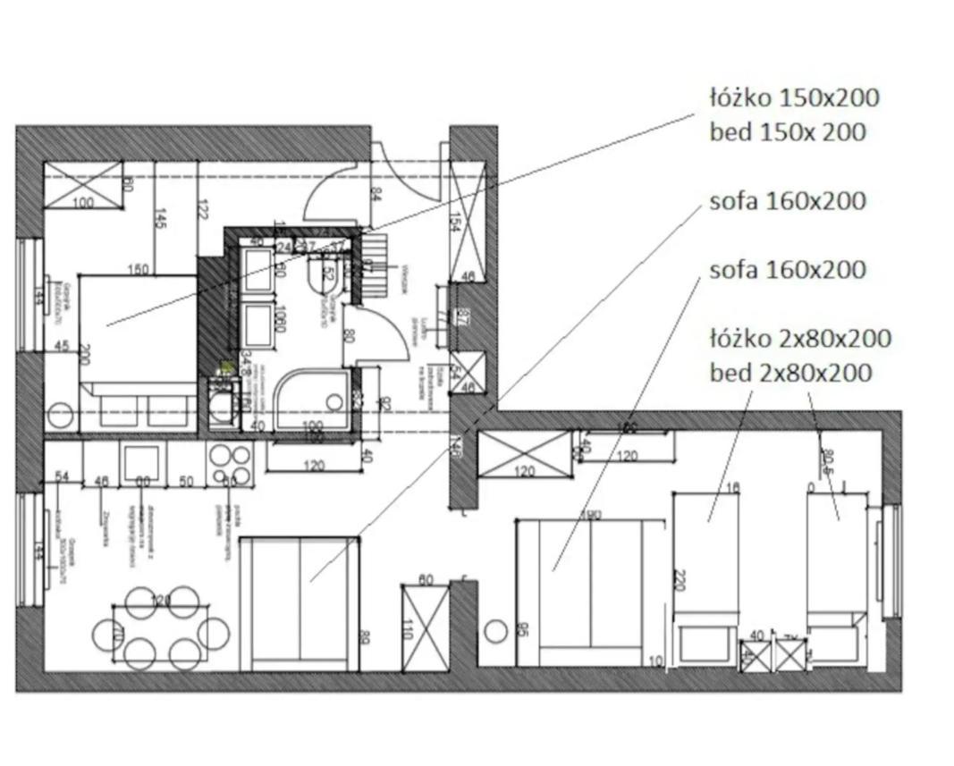 Family Luxury Comfort Old Town Apartament, 1-8, 2 Sypialnie I Salon, Parking W Cenie *