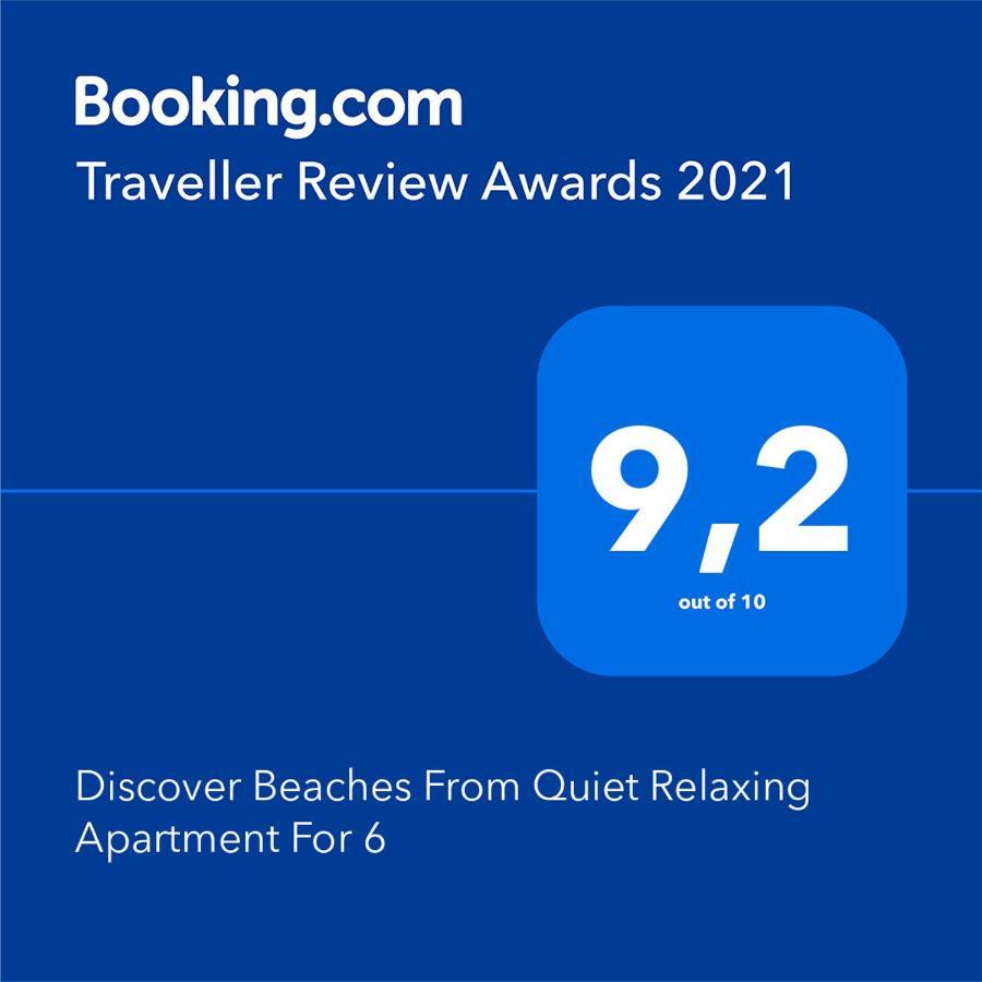 Discover Beaches From Quiet Relaxing For 6 Apartment *