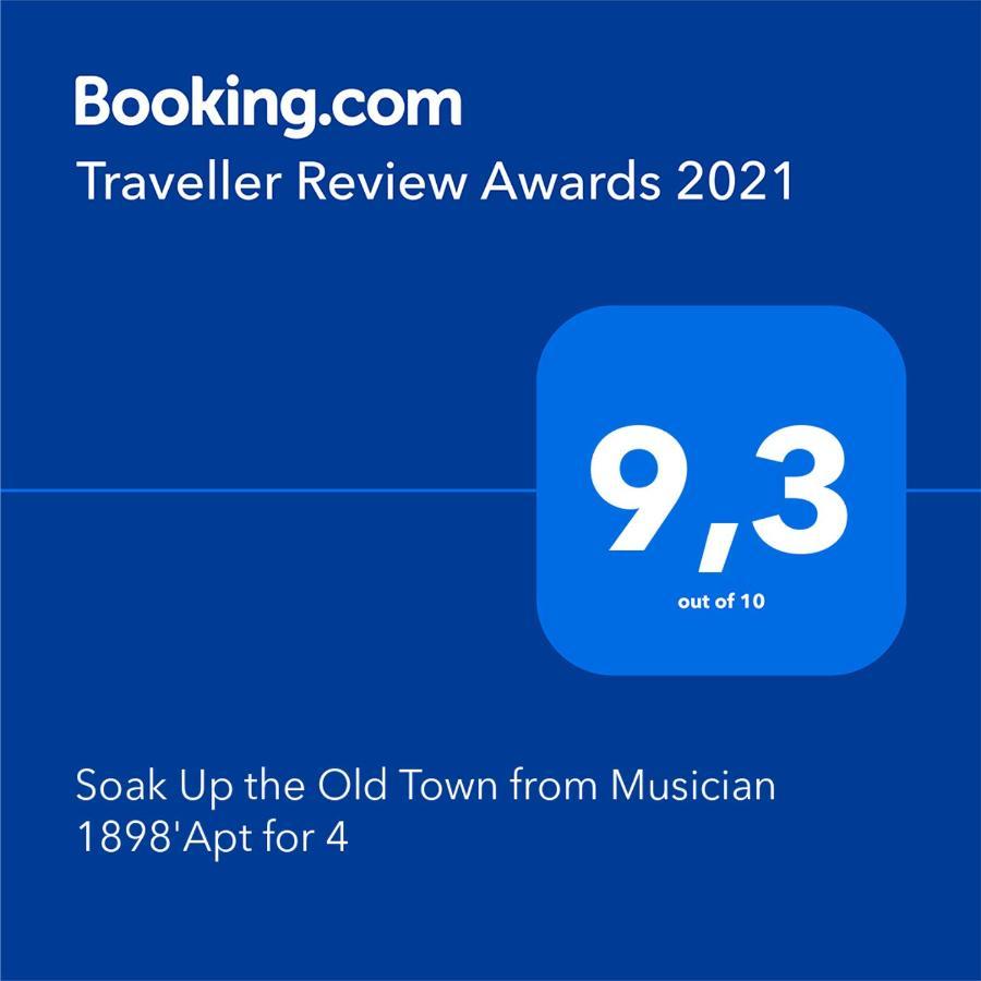 Soak Up The Old Town From Musician 1898'apt For 4 Apartment *