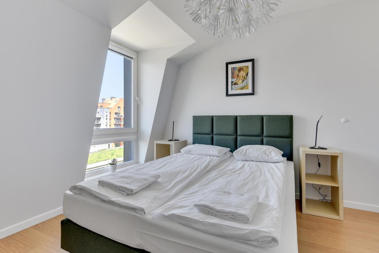 Grano Flats - Riverfront Lägenhet Gdańsk