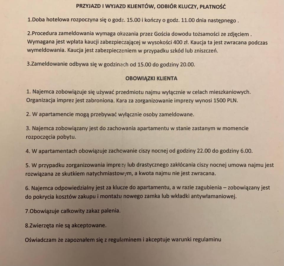 Apartament Mariacka Căn hộ Gdansk