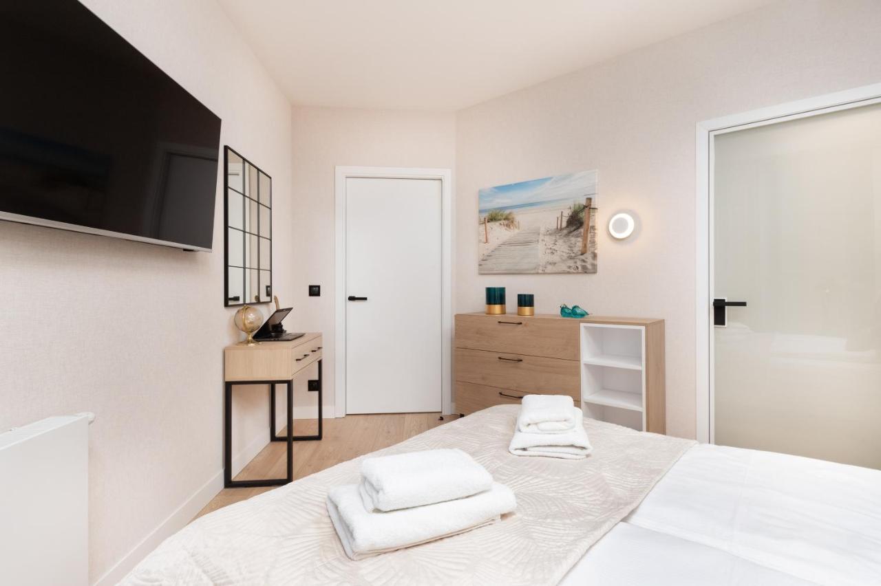 Huoneisto Luxury Tarasy Baltyku With Stunning Views & Sauna & Gym By Renters Prestige
