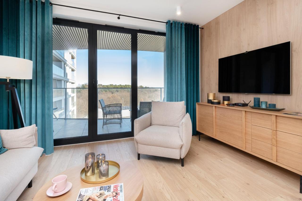 Huoneisto Luxury Tarasy Baltyku With Stunning Views & Sauna & Gym By Renters Prestige Gdańsk