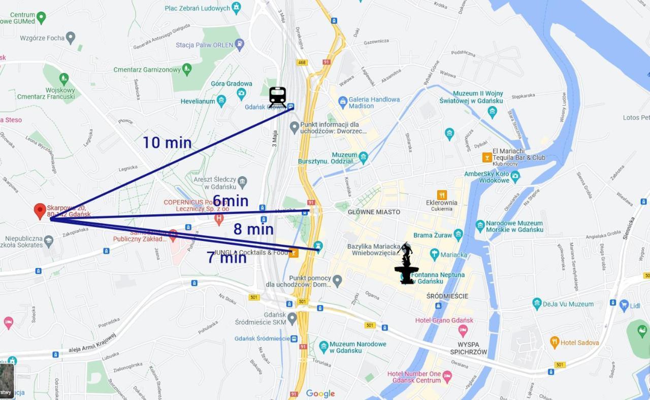 Apartament Blisko Starego Miasta W Gdansku Gdansk