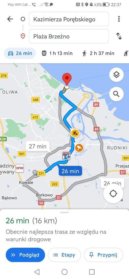 Przytulna Kawalerka Z Ogrodem Lägenhet *