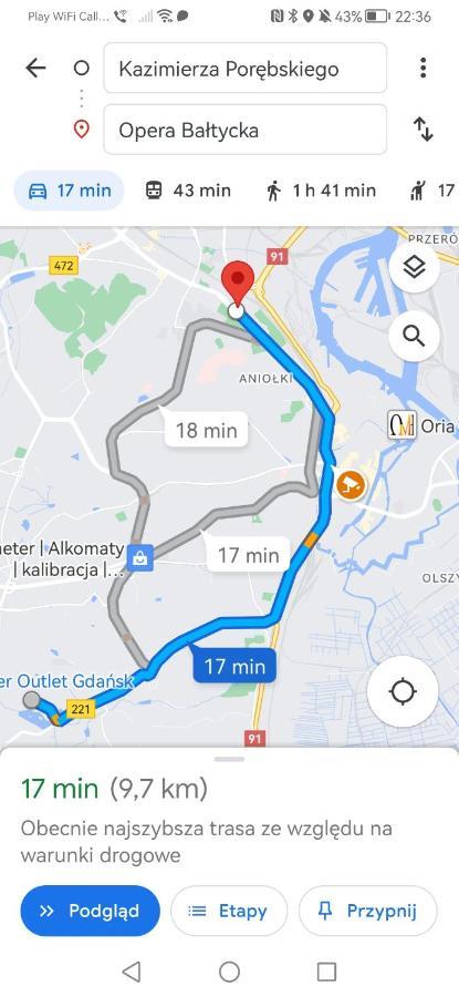 Przytulna Kawalerka Z Ogrodem Lägenhet *