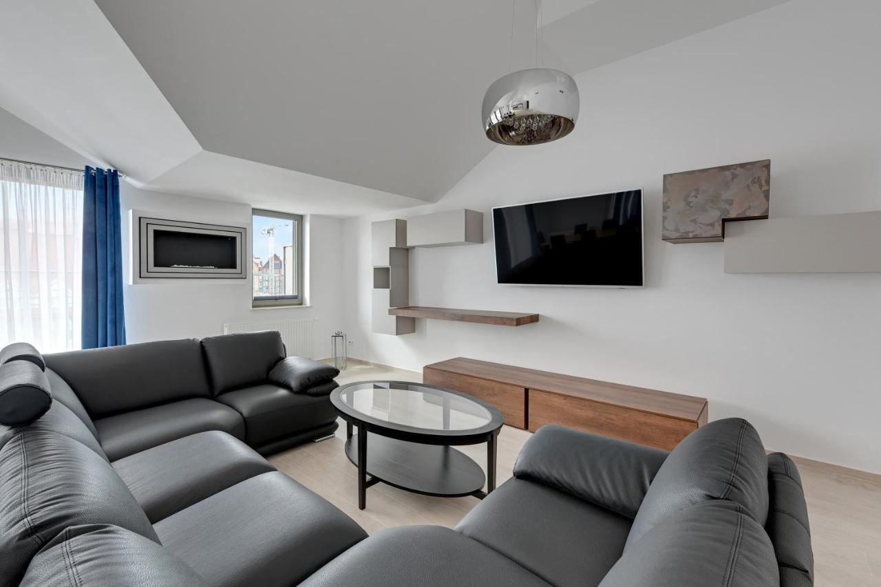 Waterlane Riverside - Spa, Pool, Gym & Parking By Downtown Apartment Gdansk