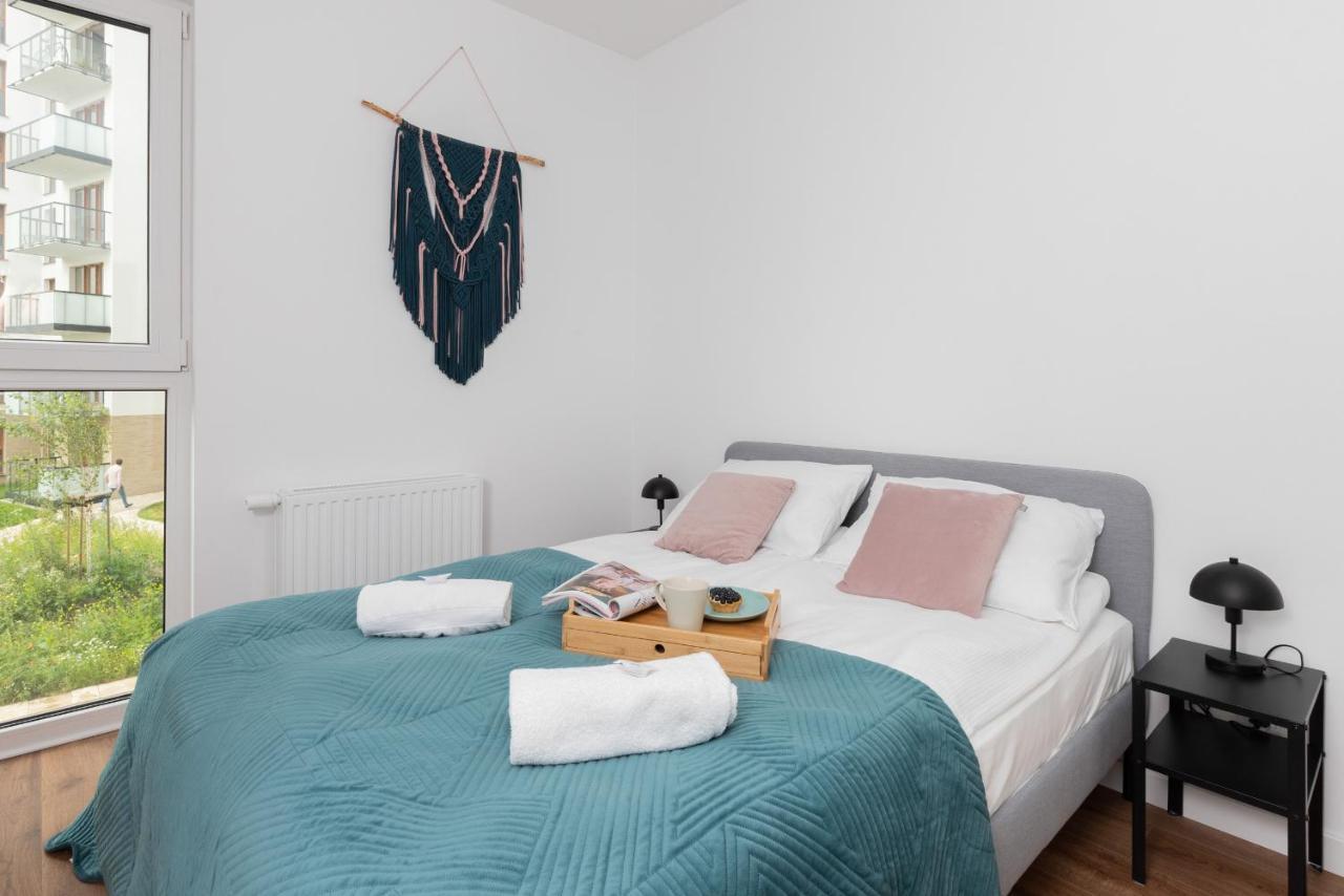Nowa Letnica With Sauna & Gym & Kids Play In By Renters Lägenhet Gdańsk