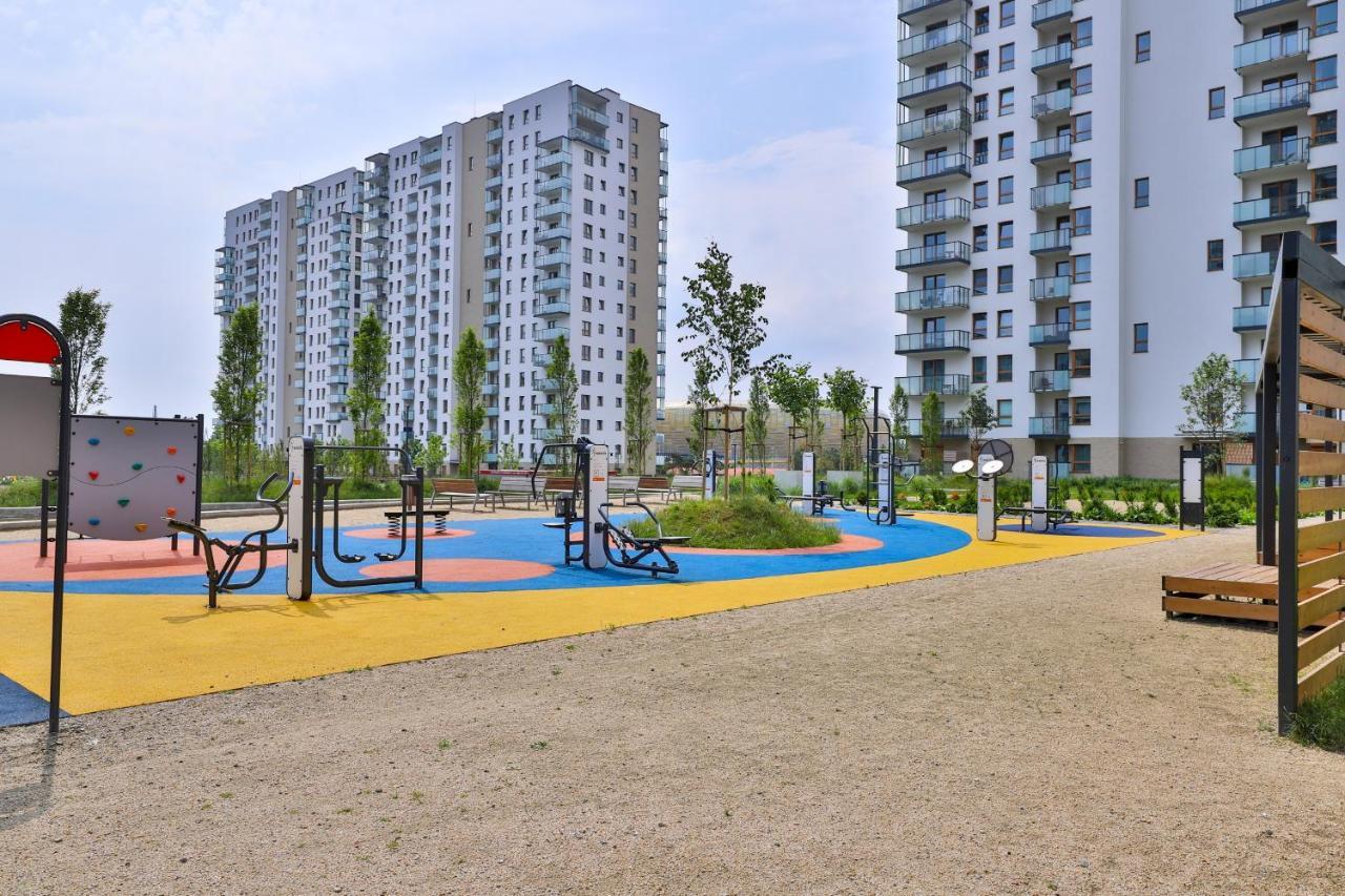 Lägenhet Nowa Letnica With Sauna & Gym & Kids Play In By Renters *