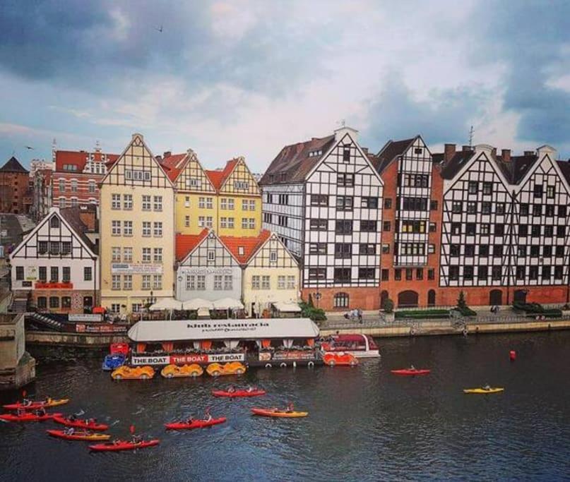 River View Sailor's Old Town Lejlighed Gdańsk