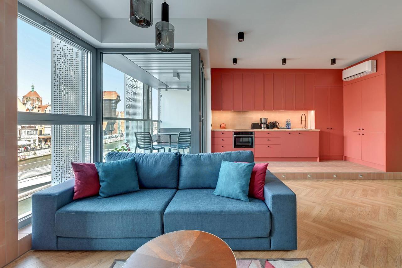 Granaria Premium Riverside & Parking By Downtown Apartment Gdansk